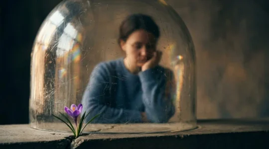 Représentation visuelle du concept d'humour comme protection psychologique face aux tensions émotionnelles