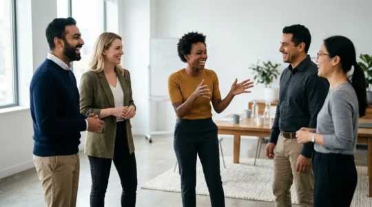 Formation d'improvisation théâtrale pour développer le leadership en entreprise