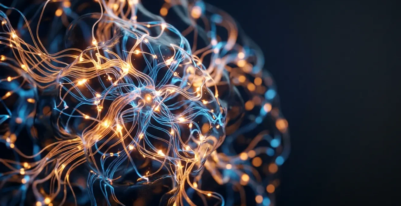 Représentation conceptuelle des zones cérébrales activées pendant le rire et l'humour